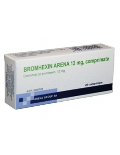 Bromhexin 12mg x 20 cp, Arena Group Sa