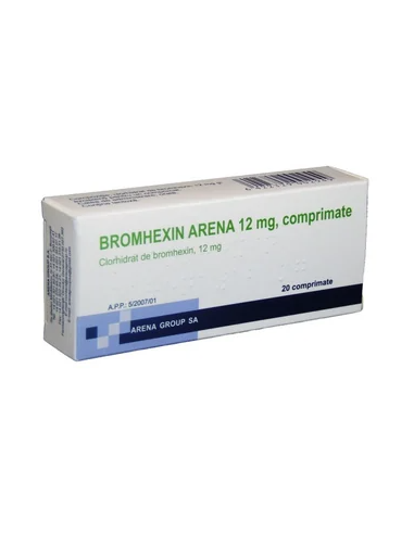 Bromhexin 12mg x 20 cp, Arena Group Sa