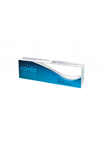 Romla 25mg/25mg/g crema x 30g, Elantis Farma