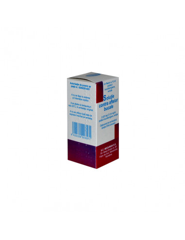 Solutie contra aftelor bucale x 10 ml, Meduman...