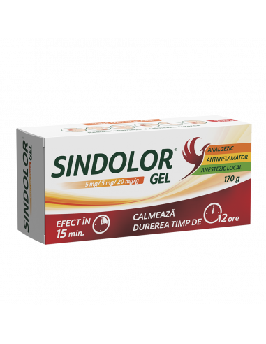 Sindolor gel x 170g, Fiterman Pharma S.R.L. -...