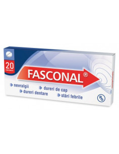 Fasconal x 20 cpr., Gedeon Richter Romania Sa