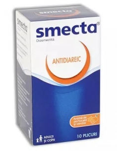 Smecta 3g/pl pulb.susp.orala x 10 pl, Beaufour Ipsen...