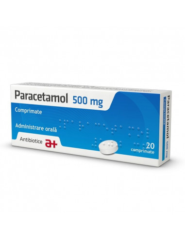 Paracetamol 500 mg x 20cp., Antibiotice Sa Iasi
