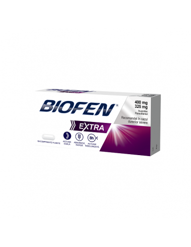 Biofen extra 400/325mg x 10 cpr. fillm, Biofarm...