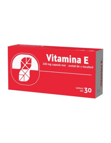 Vitamina E 100mg x 30 cps. moi, Biofarm Sa Romania