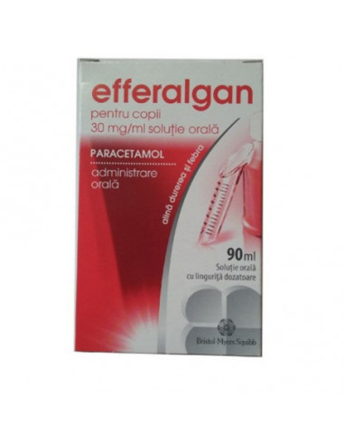 Efferalgan Copii 30mg/ml sol.or 90ml, Upsa