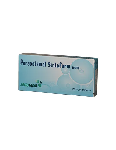 Paracetamol Sintofarm 500mg 2bl x 10cp,...