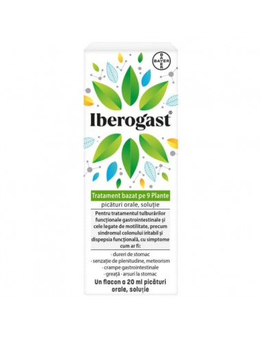Iberogast pic.orale-sol x 20ml, Bayer Ag Germania