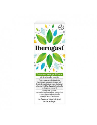 Iberogast pic.orale-sol x 50ml, Bayer Ag Germania