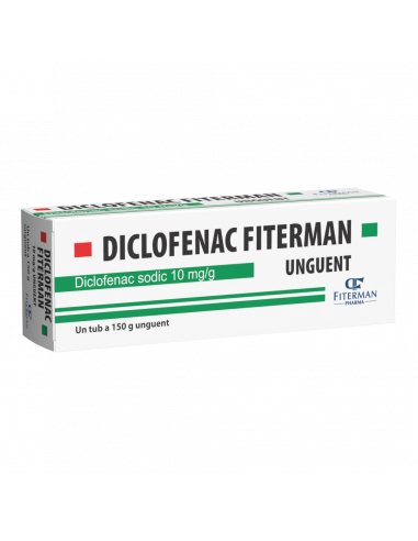 Diclofenac 10mg/g unguent x 150g, Fiterman...