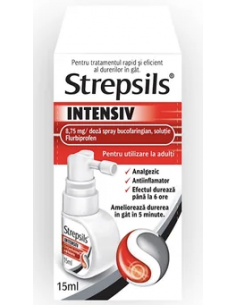Strepsils intensiv 8,75/dz 1fl, Reckitt Benckiser Healthcare