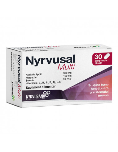 Nyrvusal multi x 30cpr, Nyrvusano Pharmaceuticals