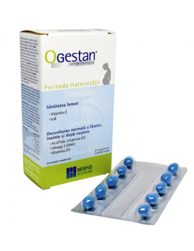 Ogestan x 30 cps moi, Besins Healthcare - Belgia