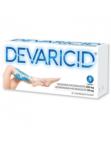 Devaricid 450mg/50mg x 30cp.fm, Biofarm Sa Romania