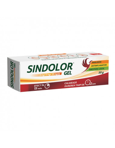 Sindolor gel x 50g, Fiterman Pharma S.R.L. -...