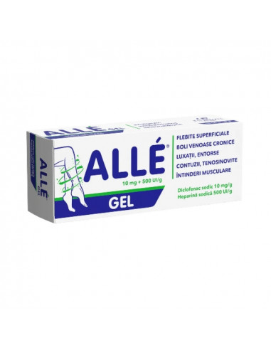 Alle 10mg500UI gel x 50g, Fiterman Pharma...