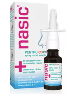 Nasic copii 0,550mg/ml spray nazal 10ml, Cassella-Med...