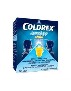 Coldrex Junior Hotrem 3g x 10pl, Omega Pharma Sa