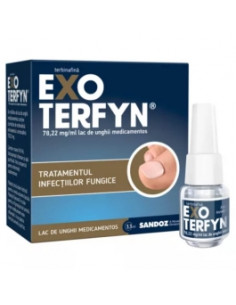 Exoterfyn 78,22mg/ml lac unghii x 3,3ml, Sandoz Gmbh -...