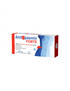 Antispasmin Forte 80mg bl Al/PVC x 20cp, Biofarm Sa Romania