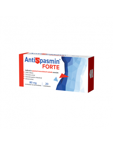 Antispasmin Forte 80mg bl Al/PVC x 20cp,...