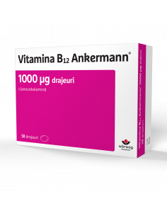 Vitamina B12 Ankermann 1000mcg x 50dr, Worwag Pharma...