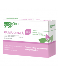 Bronchostop Duo x 20gume orale, Kwizda Pharma
