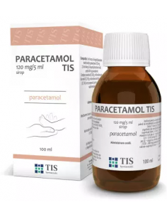 Paracetamol Tis 120mg/5ml sol.or x 100ml, Tis Farmaceutic...