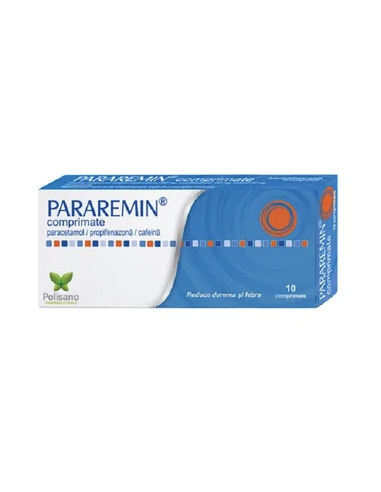 Pararemin bl PVC/Al x 10cpr, Polisano