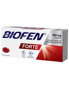 Biofen Forte 400mg x 16cps.moi W68891002, Biofarm Sa Romania