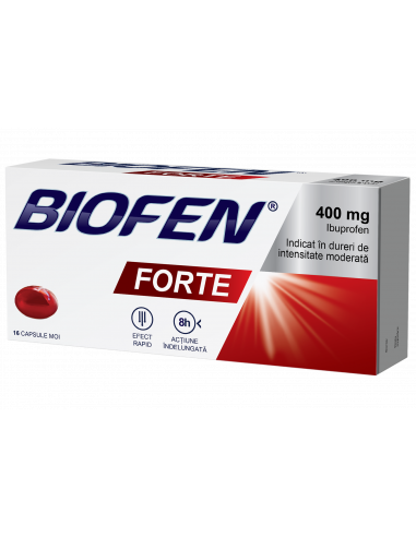 Biofen Forte 400mg x 16cps.moi W68891002,...