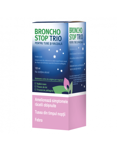 Bronchostop Trio tuseraceala sol. 120ml, Kwizda...