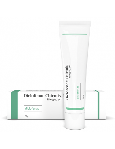 Diclofenac Chirmis 1% gel x 50g, Chirmis...