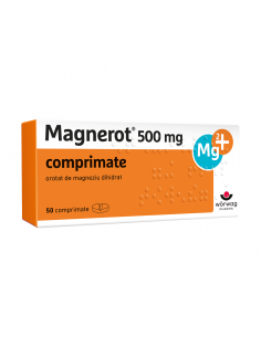 Magnerot 500mg x 50cp., Worwag Pharma Germania