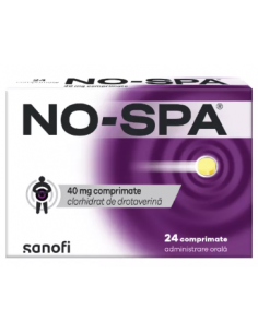 No-Spa 40mg PVC x 24cpr., Opella Healthcare