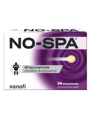 No-Spa 40mg PVC x 24cpr., Opella Healthcare