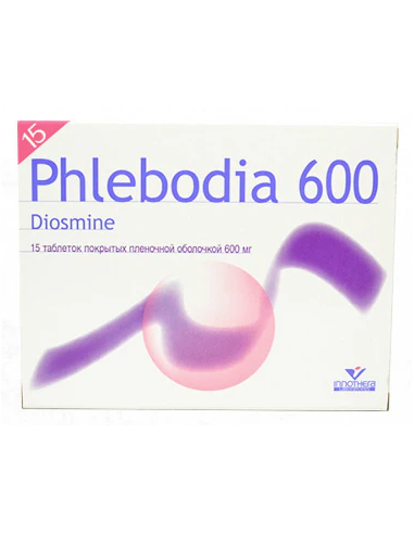 Phlebodia 600mg x 15cp.film, Innothera Franta