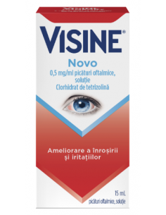 Visine Novo 0,5mg/ml pic.oft,sol x 15ml, Mcneil...