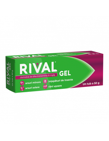Rival 20mg/g gel x 50g, Fiterman Pharma S.R.L....