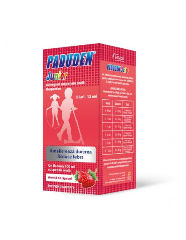 Paduden Junior 40mg/ml susp.or x 100ml, Terapia...