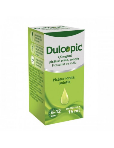 Dulcopic 7,5mg/ml pic.or x15ml, Opella Healthcare