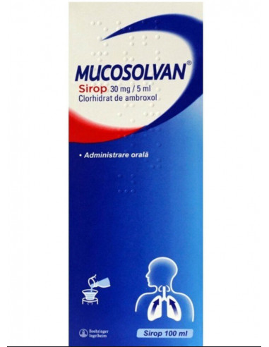 Mucosolvan 30mg/5ml sirop x 100ml ., Opella...