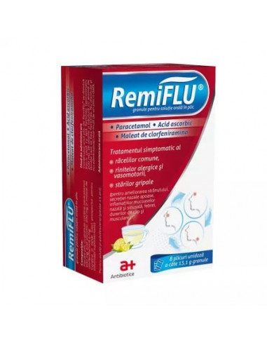 Remiflu gran.sol.orala x 8pl, Antibiotice Sa Iasi