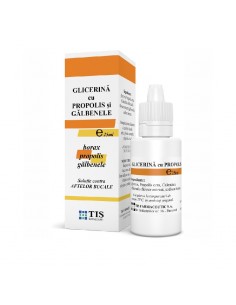 Glicerina Propolis Si Galbenele Borax 25 ml, Tis