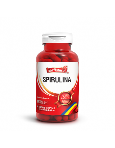 Spirulină – 30 capsule – AD NATURA