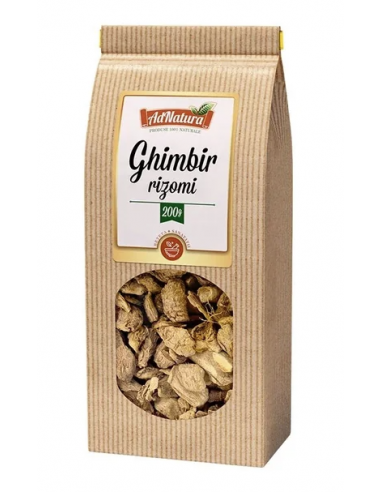 Ghimbir – Rizomi 200 g – AdNatura