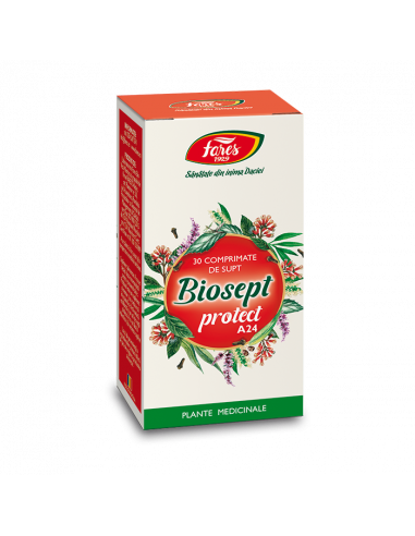 Biosept Protect, 30 comprimate, Fares SA Orăștie
