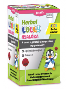 JutaVit Herbal Lolly pentru gât, 6+2 bucăți (promo)