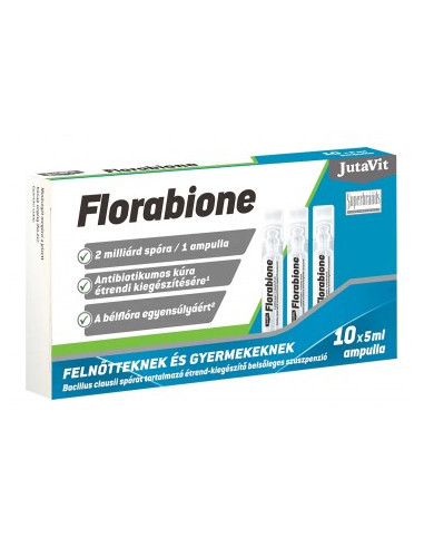 JutaVit Florabione, 10 x 5 ml fiole orale